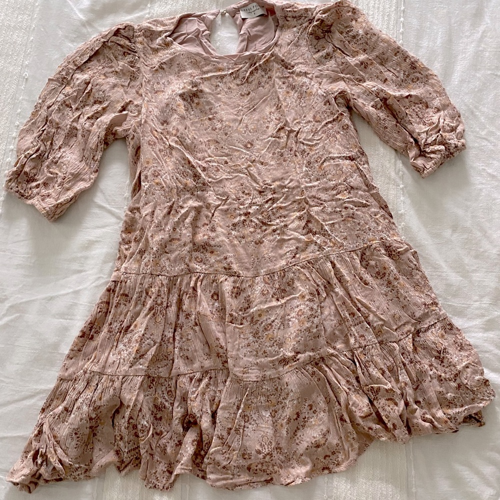 Dress Forum Los Angeles S Blush Pink floral dress